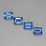 5 carat Blue Octagon Facet Kyanite 7mmx5mm