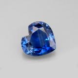 1.5 carat Blue Heart Facet Kyanite 8x8mm