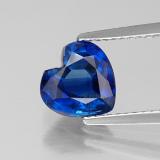 8mm x 8mm Kyanite 2.5ct Heart Facet in Blue