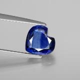 8mmx7.5mm Kyanite 2ct Heart Facet in Blue