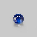 5.5mm Kyanite 0.9ct Round Facet in Blue