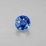 1 carat Blue Round Facet Kyanite 6 mm