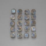 4.5mm Round Facet Labradorite 7ct