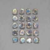 4.5mm Round Facet Labradorite 7ct