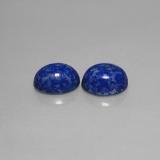 3 ct Opaque Oval Cabochon Lapis Lazuli 8x6
