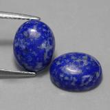 10mm x 8 Oval Cabochon Lapis Lazuli 6ct