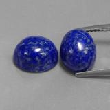 8 carat Royal Blue Oval Cabochon Lapis Lazuli 10mm x 8mm