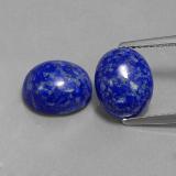 9.5x8 Lapis Lazuli 6ct Oval Cabochon in Royal Blue