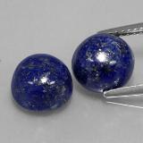 8mm Lapis Lazuli 6ct Round Cabochon in Royal Blue