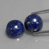 6 ct Opaque Round Cabochon Lapis Lazuli 8.5mm