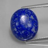 9 ct Opaque Oval Cabochon Lapis Lazuli 14mmx12mm
