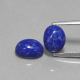 8mm x 6 Oval Cabochon Lapis Lazuli 3ct