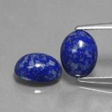 3 ct Opaque Oval Cabochon Lapis Lazuli 8mm x 6