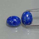8x6.5 Oval Cabochon Lapis Lazuli 3ct