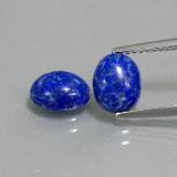8mm x 6.5 Lapis Lazuli 2.5ct Oval Cabochon in Royal Blue