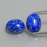 8x6 Lapis Lazuli 3ct Oval Cabochon in Royal Blue