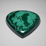 2591 ct Opaque Pear Cabochon Malachite 113.5mm x 107mm