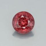 8 mm Malaya Garnet 2.5ct Round Facet in Rose