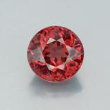 8.5 mm Malaya Garnet 3ct Round Facet in Rose