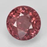 8mm Malaya Garnet 2.5ct Round Facet in Rose