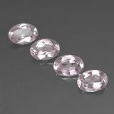 3 carat Light Pink Oval Facet Morganite 7mm x 5