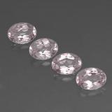 3 ct VVS Oval Facet Morganite 7mm x 5