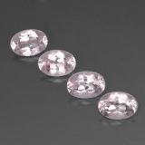 3 ct VVS Oval Facet Morganite 7x5mm