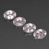 3 ct VVS Oval Facet Morganite 7x5