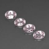 7mm x 5 Oval Facet Morganite 3ct