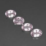 3 carat Light Pink Oval Facet Morganite 7x5mm
