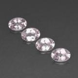 3 carat Light Pink Oval Facet Morganite 7x5