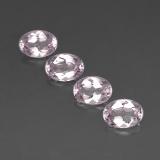 3 carat Light Pink Oval Facet Morganite 7x5