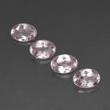 3 ct VVS Oval Facet Morganite 7mm x 5
