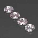 3 ct VVS Oval Facet Morganite 7mm x 5mm