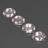 3 ct VVS Oval Facet Morganite 7x5mm