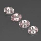 7mm x 5mm Morganite 3ct Oval Facet in Light Pink