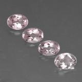 3 carat Light Pink Oval Facet Morganite 7mm x 5