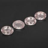 7x5mm Morganite 3ct Oval Facet in Light Pink