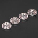 3 ct IF Oval Facet Morganite 7mmx5mm