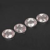 3 carat Light Pink Oval Facet Morganite 7mmx5mm
