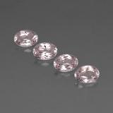 3 carat Light Pink Oval Facet Morganite 7mm x 5