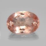 18mmx13mm Oval Facet Morganite 11ct
