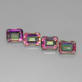 9mm x 7 Mystic Topaz 12ct Octagon Facet in Top Rainbow