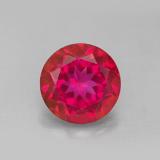 10 mm Mystic Topaz 5ct Round Facet in Orange Raspberry