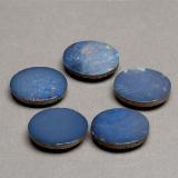 4 carat Multicolor Oval Cabochon Opal Doublet 8x6