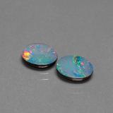 8mm x 6mm Oval Cabochon Opal Doublet 2ct