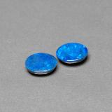 1 carat Multicolor Oval Cabochon Opal Doublet 7mmx5mm