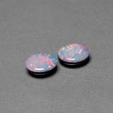 1 ct Opaque Oval Cabochon Opal Doublet 7mmx5mm