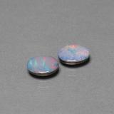 7x5 Oval Cabochon Opal Doublet 1ct