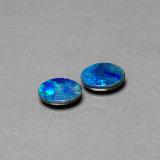 7x5 Oval Cabochon Opal Doublet 1ct
